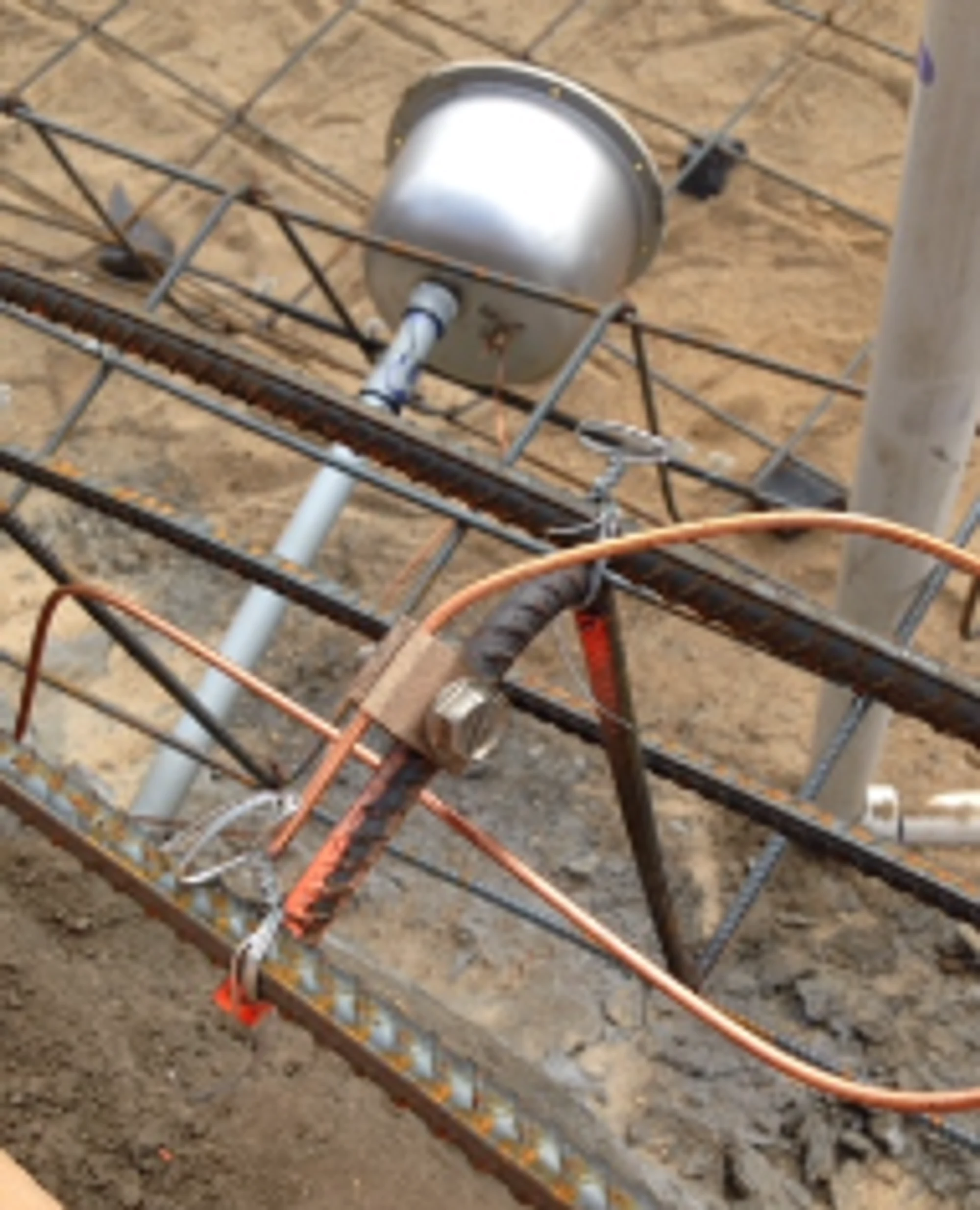 Step 2 — Bonding grid installation