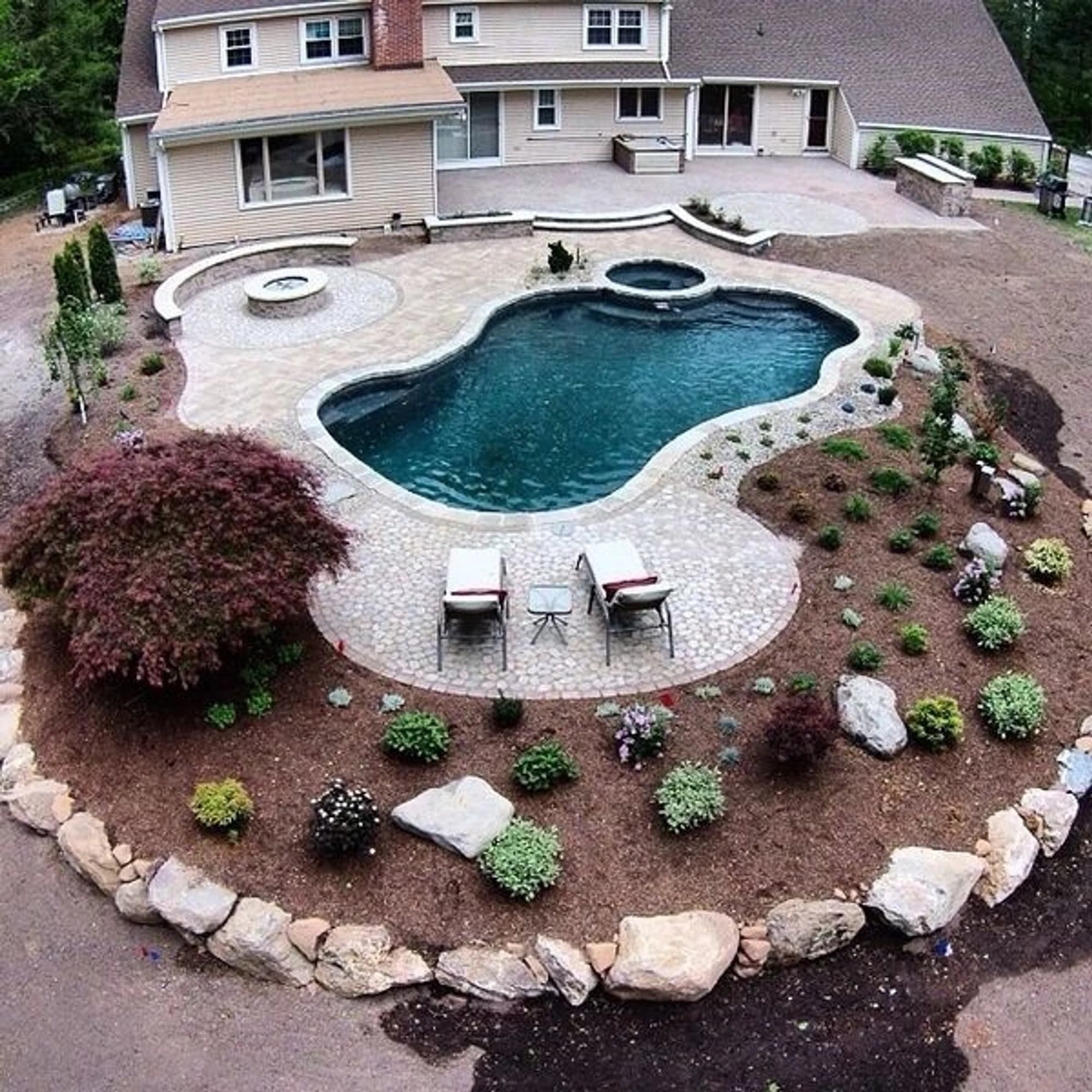 Inground pool electrical — feature project