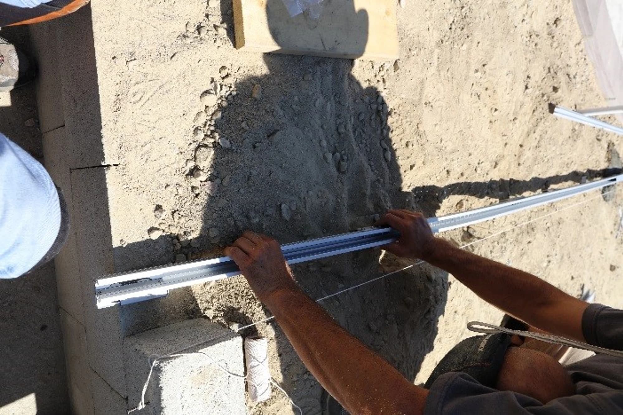 Pool cover installation step 9